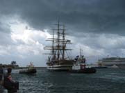 filmato partenza vespucci