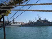 navi a livorno vespucci e palinuro