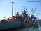 navi militari estere in porto a livorno