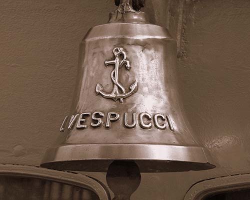 campana di bordo del Vespucci