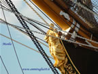 polena nave Vespucci Tall Ships 2007 Genova