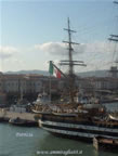 nave Vespucci a Livorno adunata