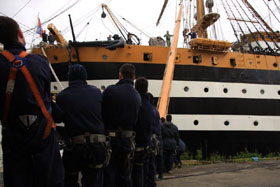 nave scuola amerigo vespucci lavori vita a bordo