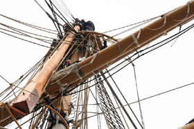 nave scuola amerigo vespucci lavori vita a bordo