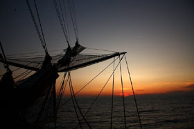 nave scuola amerigo vespucci lavori vita a bordo