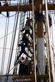 nave scuola amerigo vespucci lavori vita a bordo