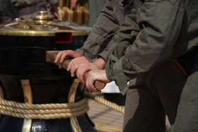 nave scuola amerigo vespucci lavori vita a bordo