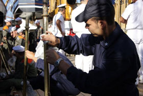 nave scuola amerigo vespucci lavori vita a bordo