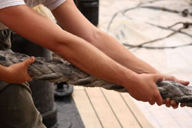 nave scuola amerigo vespucci lavori vita a bordo