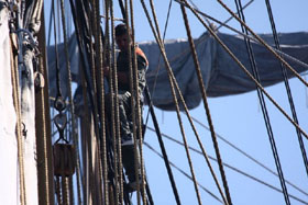 nave scuola amerigo vespucci lavori vita a bordo