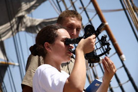nave scuola amerigo vespucci lavori vita a bordo