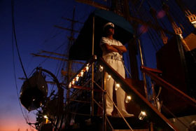 nave scuola amerigo vespucci lavori vita a bordo