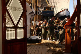 nave scuola amerigo vespucci lavori vita a bordo