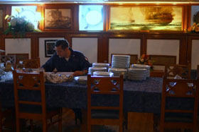 nave scuola amerigo vespucci lavori vita a bordo