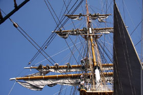 nave scuola amerigo vespucci lavori vita a bordo
