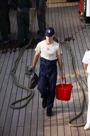 nave scuola amerigo vespucci lavori vita a bordo