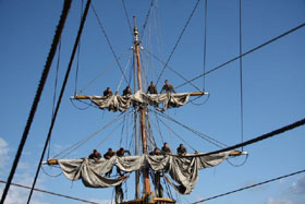 nave scuola amerigo vespucci lavori vita a bordo