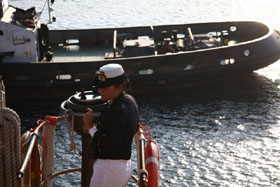 nave scuola amerigo vespucci lavori vita a bordo