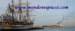 logo mondo vespucci nave scuola amerigo vespucci