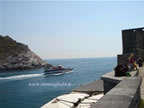 battello in uscita da Portovenere isola Palmaria