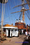 nave scuola Amerigo Vespucci a bordo