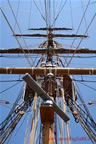 nave scuola Amerigo Vespucci albero e pennoni