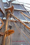 nave scuola Amerigo Vespucci albero di trinchetto vele aperte