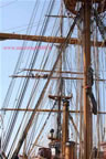 nave scuola Amerigo Vespucci alberi pennoni e cime