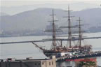 nave scuola Amerigo Vespucci ormeggio a La Spezia
