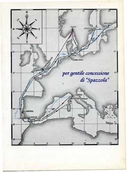 itinerario crociera Kon-Tiki nave Vespucci