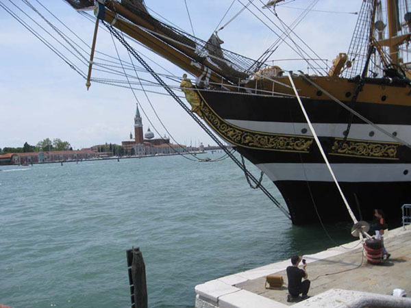 io nave scuola Amerigo Vespucci Venezia