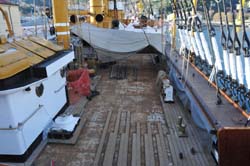 lavori 2013 nave scuola amerigo vespucci