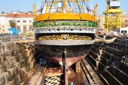 lavori 2013 nave scuola amerigo vespucci