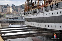 grandi lavori 2015 nave scuola amerigo vespucci