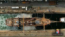 grandi lavori 2015 nave scuola amerigo vespucci