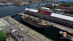 grandi lavori 2015 nave scuola amerigo vespucci
