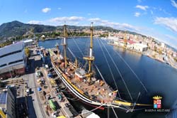 grandi lavori 2015 nave scuola amerigo vespucci