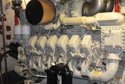 motori nave scuola amerigo vespucci grandi lavori