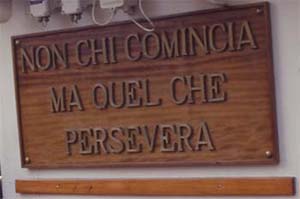 motto nave scuola Amerigo Vespucci