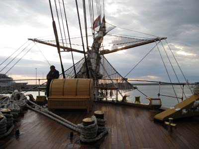 bompresso della nave scuola amerigo vespucci