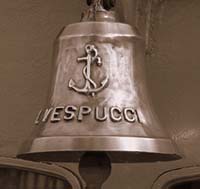campana di bordo del vespucci