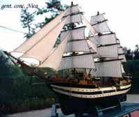 modello veliero vespucci