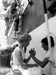 nave scuola amerigo vespucci moglie del navigante