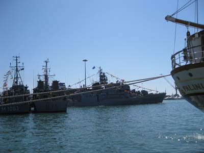 navi militari a Livorno